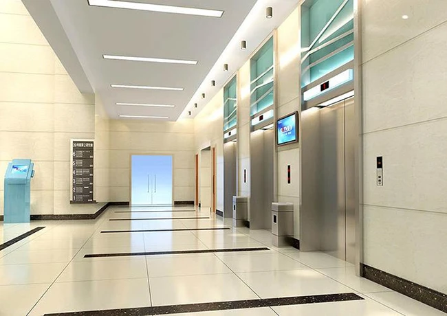 Elevator space decoration